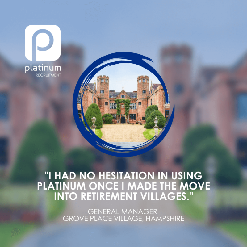 Grove Place Retirement Village Testimonial healthcare recruitment