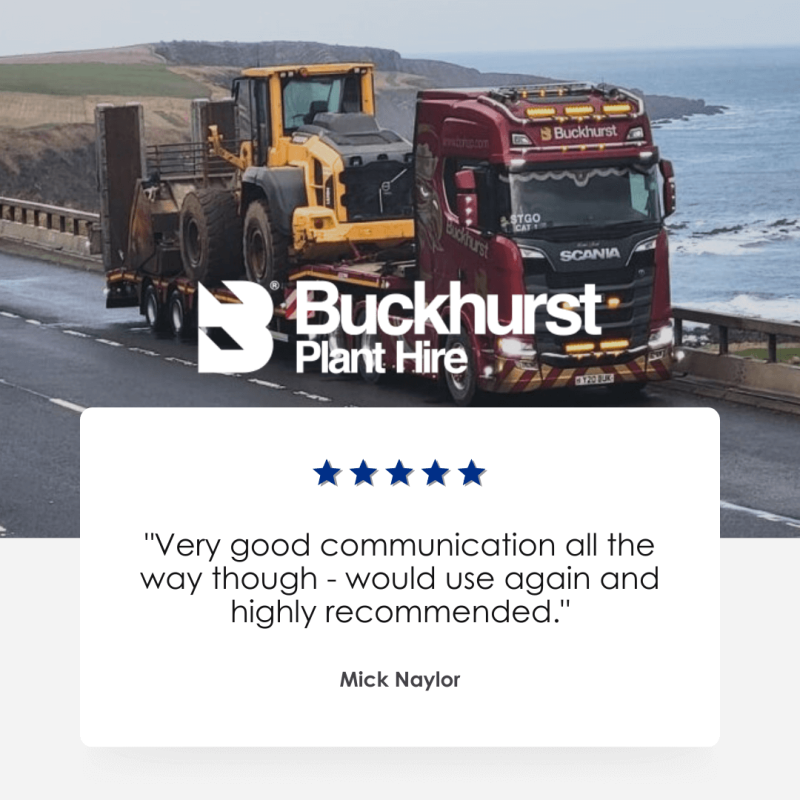 Buckhurst Plant Hire Testimonial Automotive Employment Agency