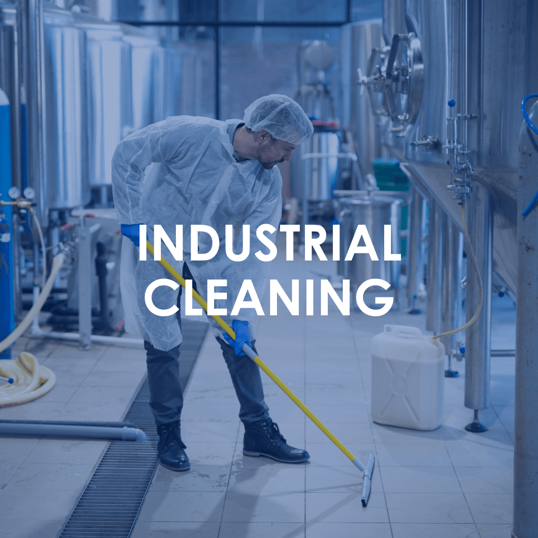 industrial recruitment - industrial cleaning Industrial Recruitment - professional cleaner in a haz mat suit