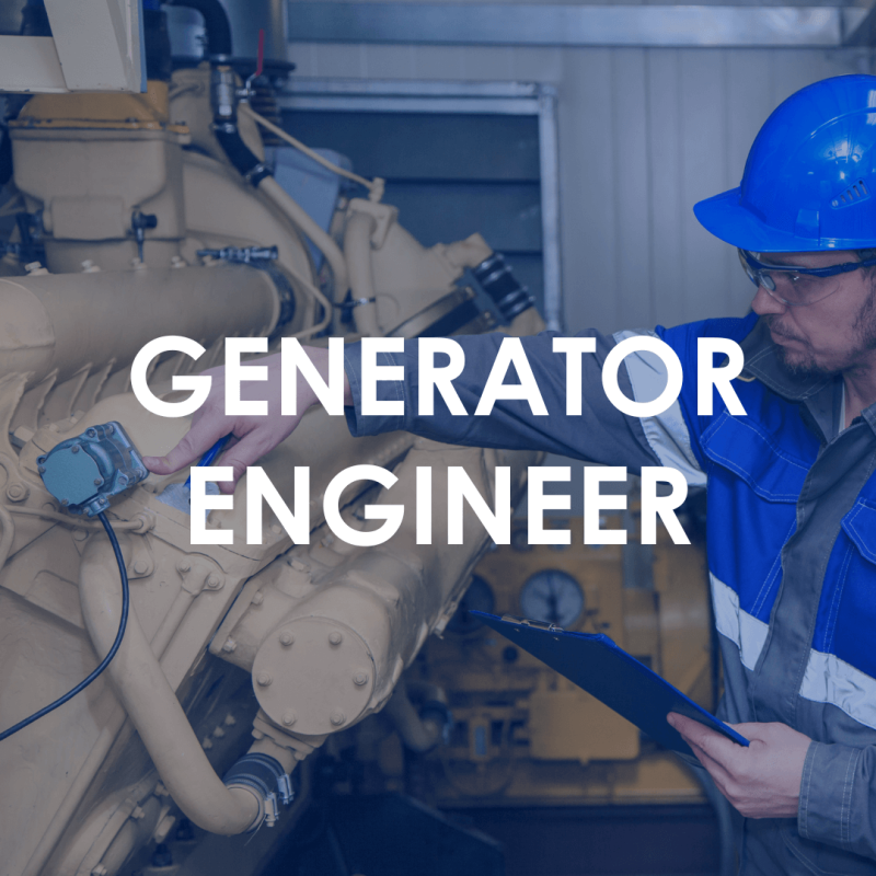 Generator Engineer Plant Fitter Jobs - Generator Engineer