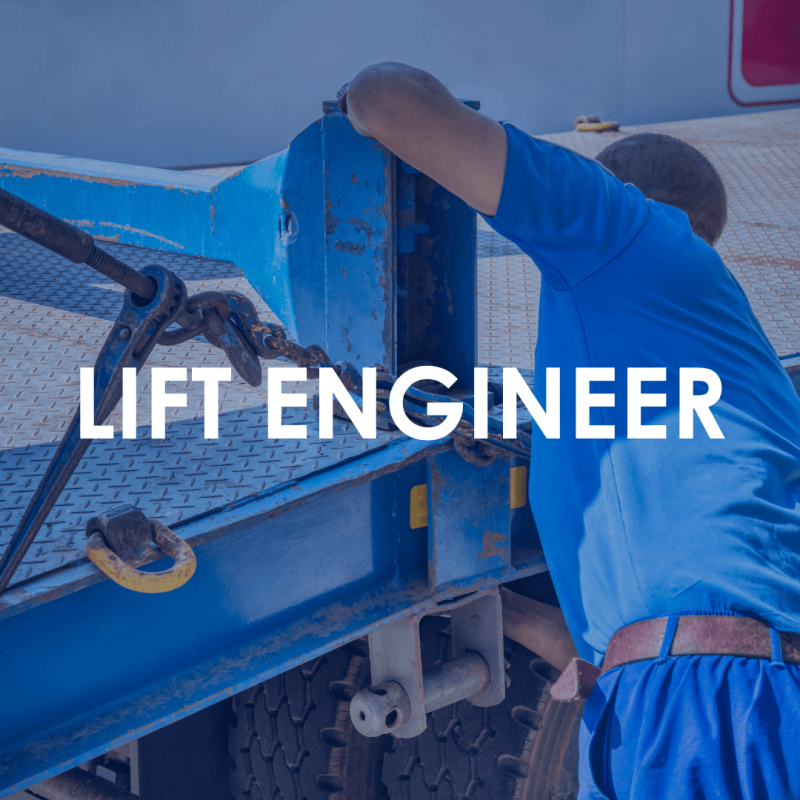 Lift Engineer Plant Fitter Jobs - Lift Engineer