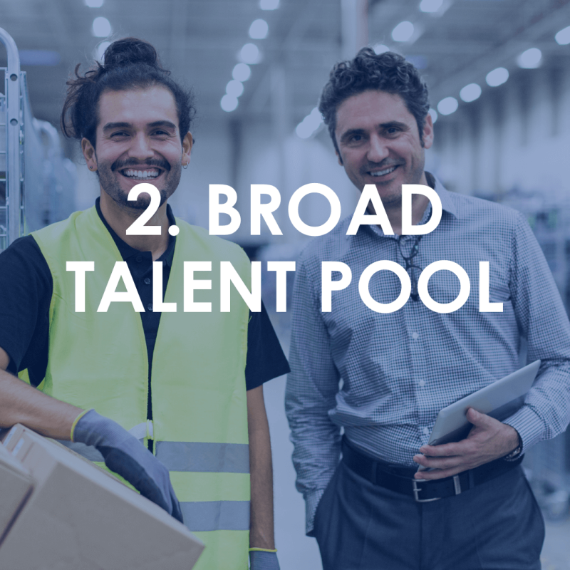 industrial recruitment - talent pool Industrial Recruitment