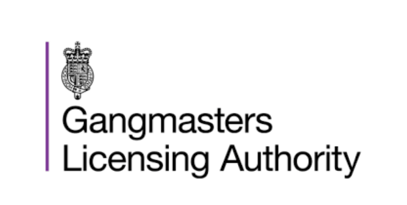 Gangmaster logo Gangmasters Licensing Authority logo